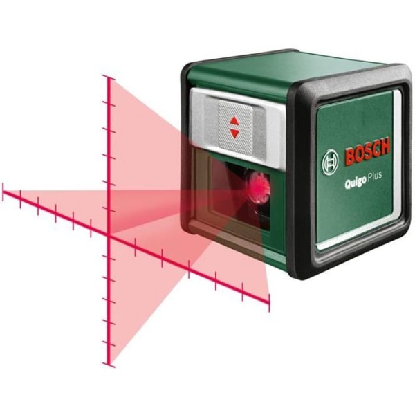 BOSCH Bosch Quigo crossline laser + intervall 7 m med stativ 1,1 m 0603663600