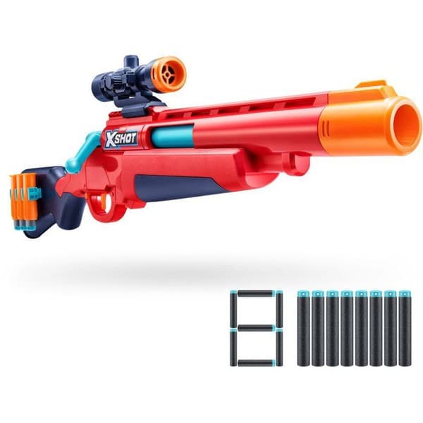 Dartblaster - ZURU XSHOT - Excel Bolt Action blaster - 8 dart - Ålder 8+
