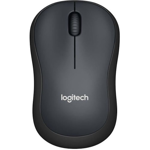 LOGITECH Silent Mouse M220 Silent - Trådlös - Grå / svart