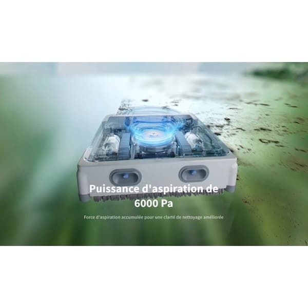 Fönsterputsrobot - HUTT W9 - 3800 Pa - 150 ml - Vit