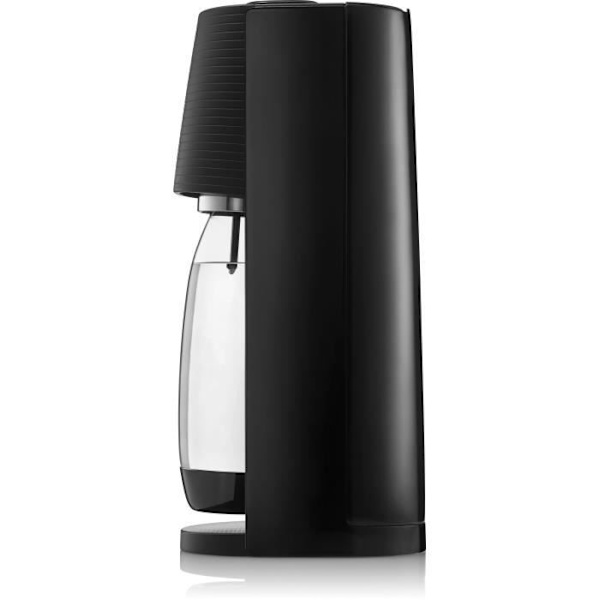 SODASTREAM TERRANLV - TERRA Black Machine Pack 2 LV-flaskor + 1 CQC utbytescylinder