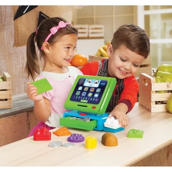 VTECH - 1,2,3 Imitate Me - Maxi Shopping Interactive Cash Register - Imitationsleksak för barn