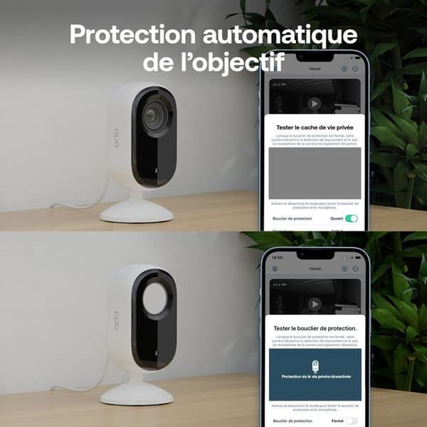 Arlo Essential 3 inomhusövervakningskamera - 2 kameror - 2K