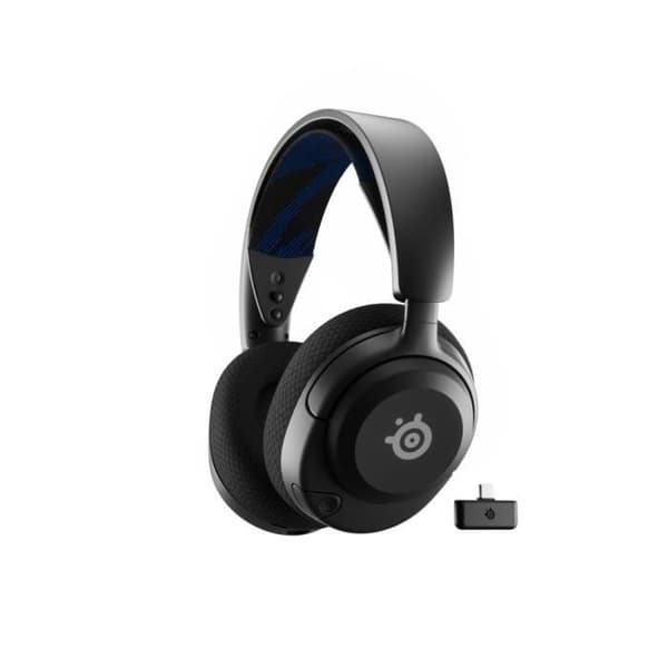 Trådlöst spelheadset - STEELSERIES - Arctis Nova 5P - Svart - ClearCast 2.0 - Batteritid 36 timmar