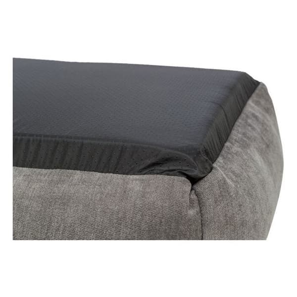 Hundkorg - TRIXIE - VITAL LENNOX - Chenilletyg - 60 x 50 cm - Grå