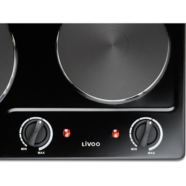 Livoo Builded -Down Double Hob - Doc168N