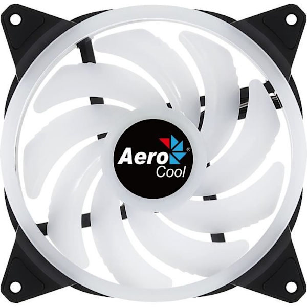 Fläkt för PC -fodral - AEROCOOL - Duo 14 ARGB (ACF4 -DU10217.11)
