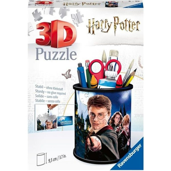 RAVENSBURGER 3D Puzzle Blyertshållare - Harry Potter