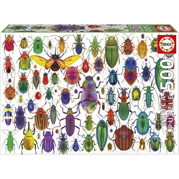 Pussel - EDUCA - Skarabéer - 500 bitar