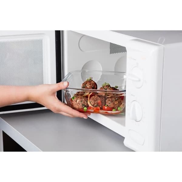 Fyrkantig låda med lock - PYREX - 1451030 - 16 x 16 cm - 800 ml - Cook & Go - Borosilikatglasbas