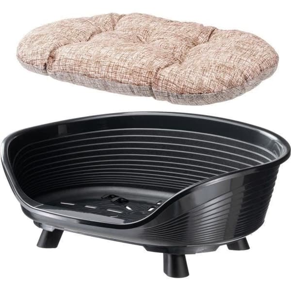 Korg - FERPLAST - TRON 6 - Med relaxdyna - Svart