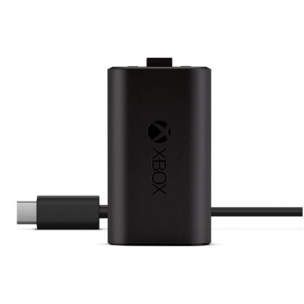 Kit Play &amp; Load Xbox New Generation - Uppladdningsbart batteri + USB -C -kabel - Kompatibla Xbox Series -kontakter