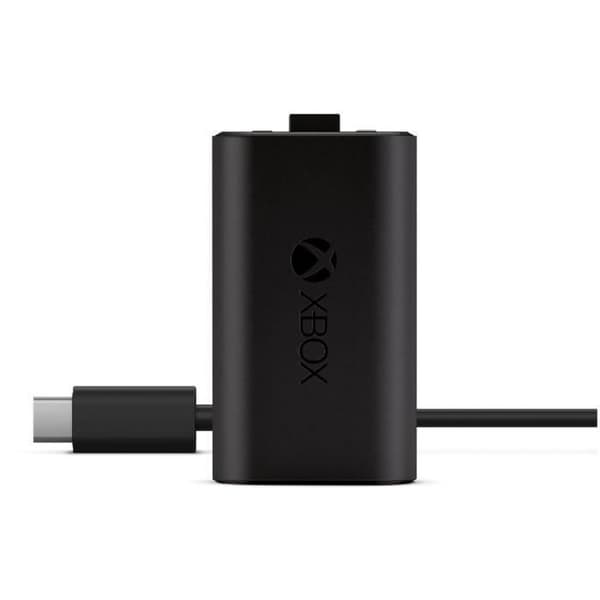 Kit Play & Load Xbox New Generation - Uppladdningsbart batteri + USB -C -kabel - Kompatibla Xbox Series -kontakter