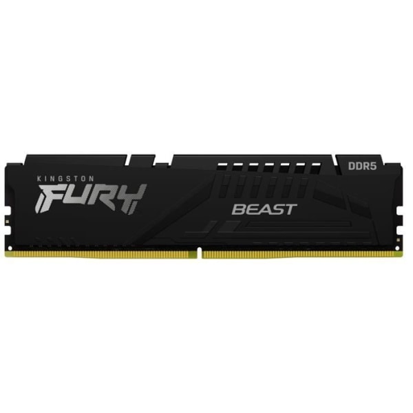 RAM-minne - KINGSTON - FURY Beast - 16 GB (2 x 8 GB) - DDR5 - 6000 Mhz CL36 - (KF560C36BBEK2-16)