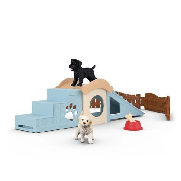 Rolig äventyrsfigur för valpar, Schleich 42763 Farm World