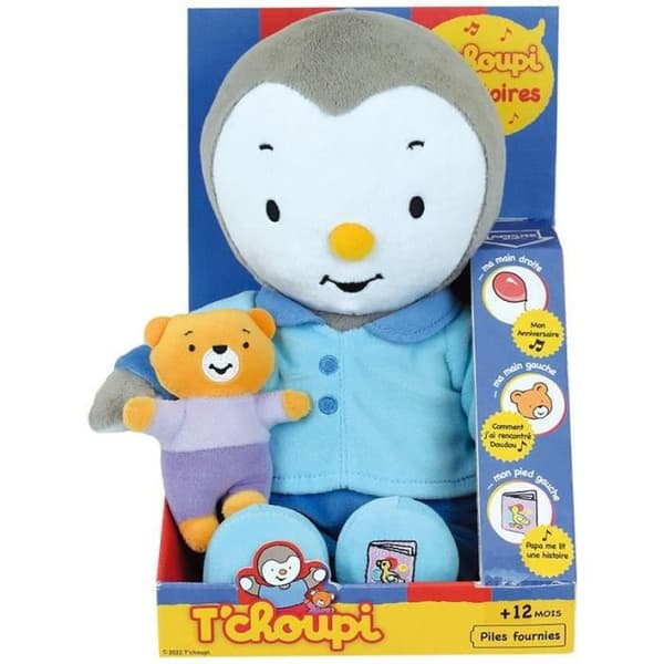 T'CHOUPI Plysch Berätta en historia ± 30 cm