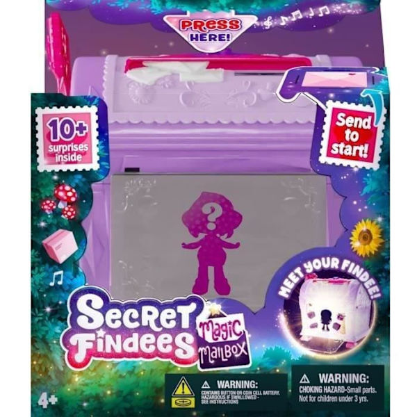 Enchanted Toy - GOLIATH - Secret Findees Magic Mailbox - Lila Magic Mailbox