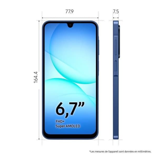 SAMSUNG A17 5G Blå 128GB