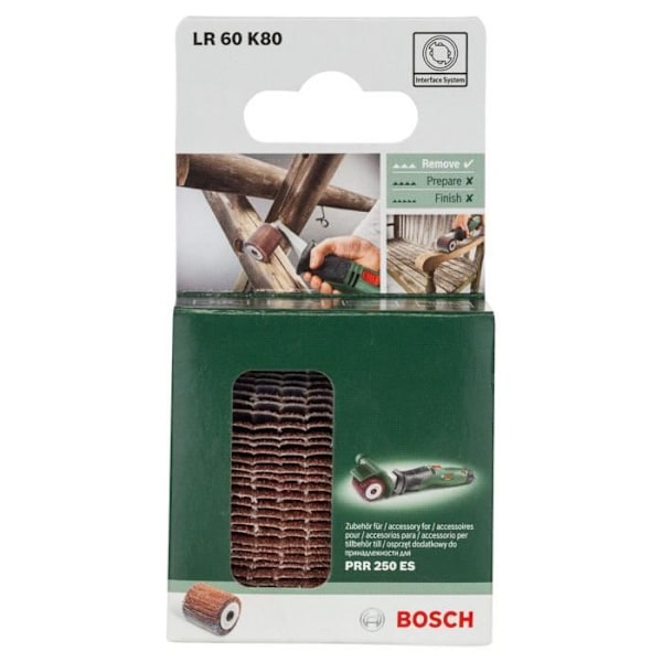 BOSCH Lamellrulle PRR 60mm G80