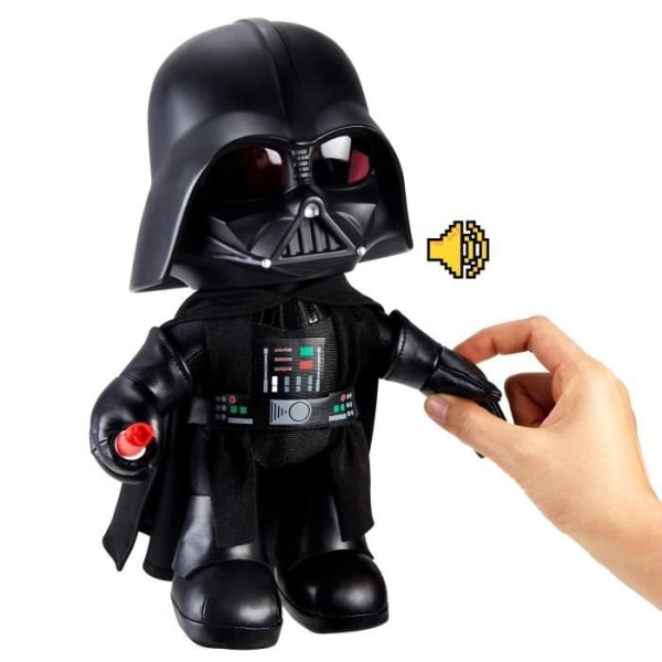 Star Wars - Dark Plush Vader har funktioner - plysch - 3 år och +