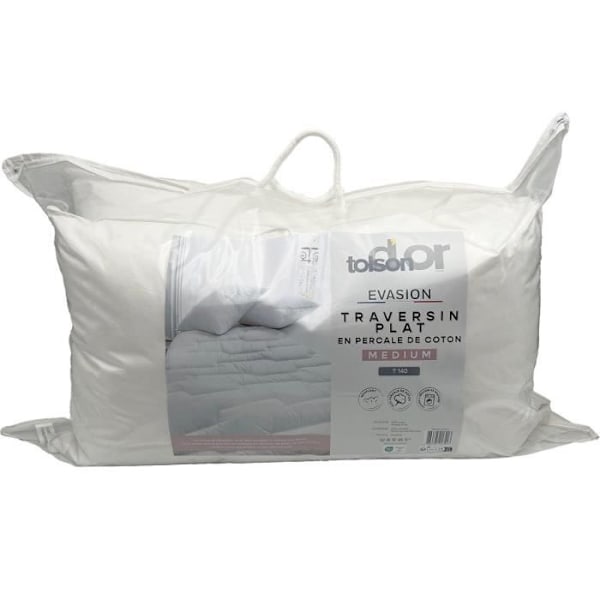 TOISON D'OR - Kudde - Evasion - Medium komfort - 50x70 cm - Vit