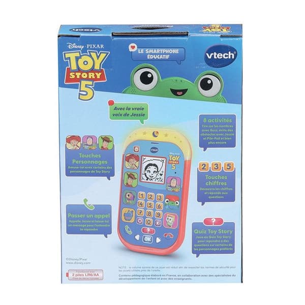VTECH - TOY STORY 5 - DEN UTBILDNINGSBARA SMARTPHONE:EN - Flerfärgad