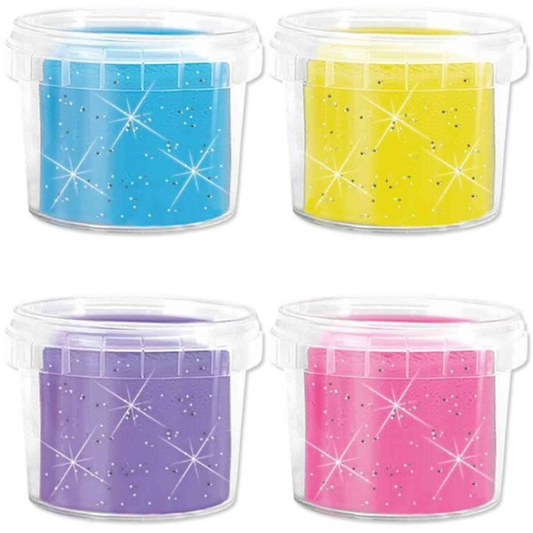 Må bra modelllera - Glittrande (4x90gr) - SES CREATIVE