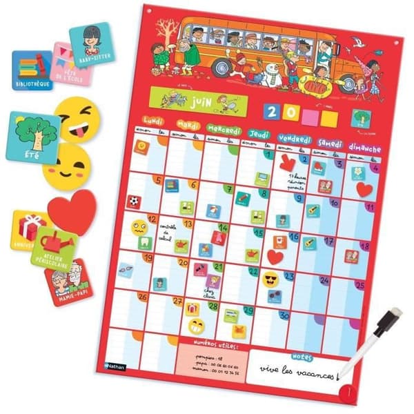 NATHAN - My Magnetic Perpetual Calendar