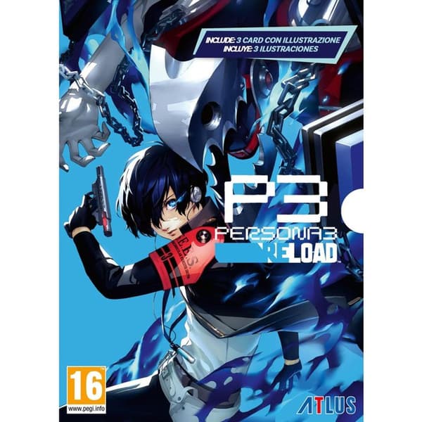 Persona 3 Reload PC - Code in a Box Standard Edition med 3 illustrerade kort 190 mm