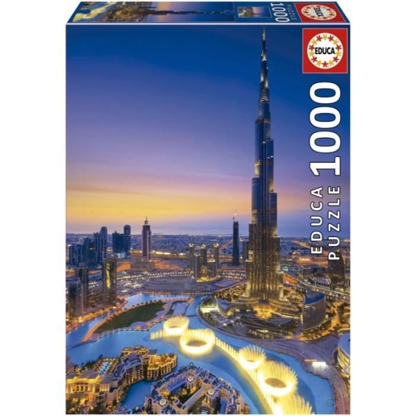 Burj Khalifa, Förenade Arabemiraten - 1000 rumspussel