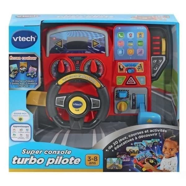VTECH SUPER KONSOL TURBODRIVRUTIN