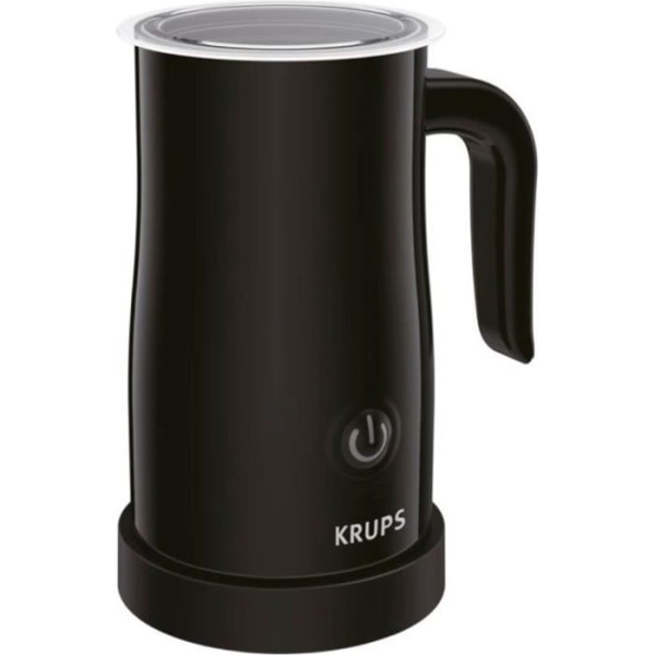 KRUPS XL100810 Automatisk mjölkskummare - 2 skumnings- och värmefunktioner - Svart