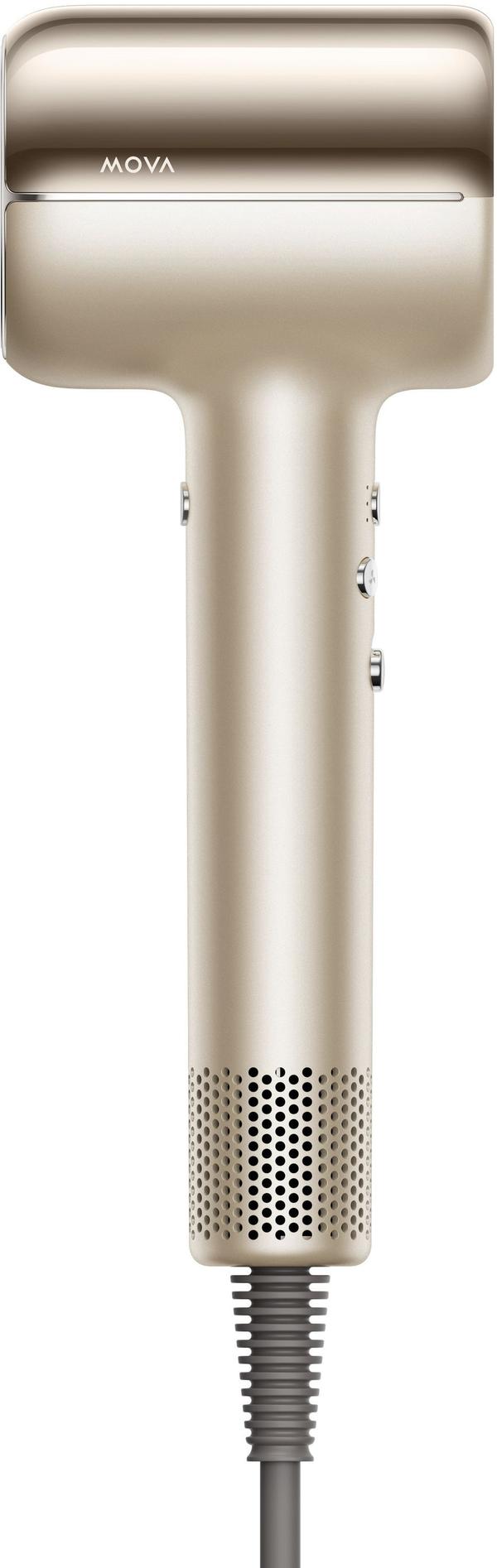 Hårtork - MOVA - SHINE 10 - Tyst - 1600 W - Guld