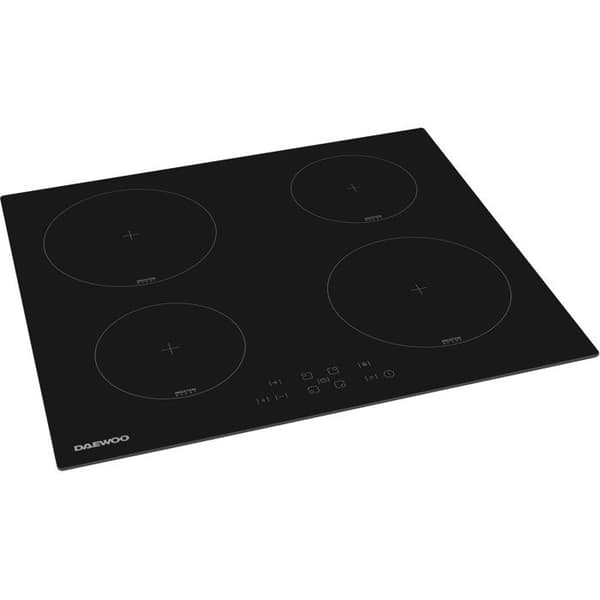 Induktionshäll - DAEWOO - 4 brännare - 60 cm - BH6ITF37BNM - Svart