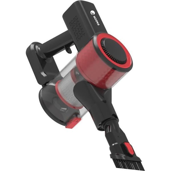 FAGOR FG21R - Flex 2-i-1 sladdlös stickdammsugare - 150 W - 0,6 L - Röd
