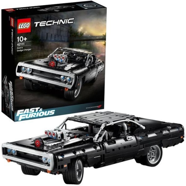 LEGO Technic 42111 Dom's Dodge Charger, Fast och Furious Saga B