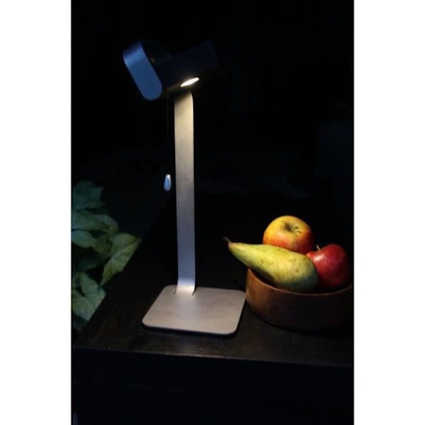 Designer solar bordslampa - Easy - Grå