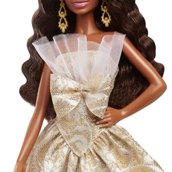 Barbie - God Jul-docka - Brunettdocka - JBH96