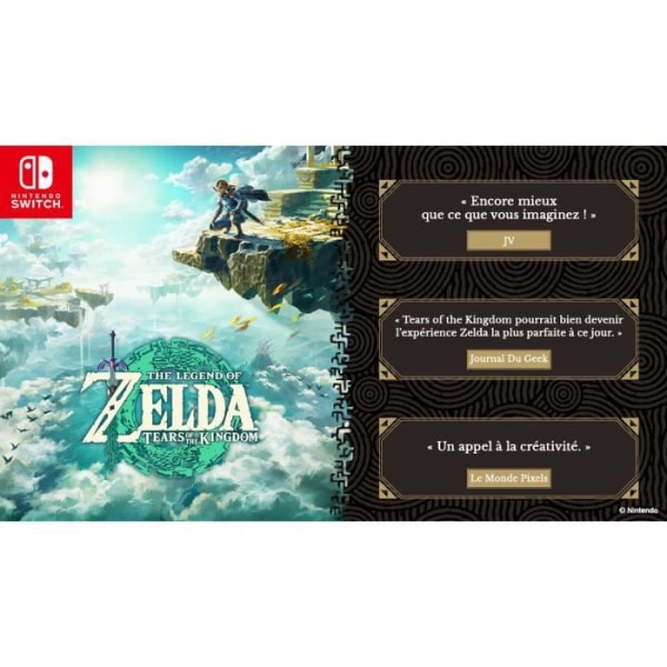 The Legend of Zelda: Tears of the Kingdom - Standard Edition | Nintendo Switch -spel