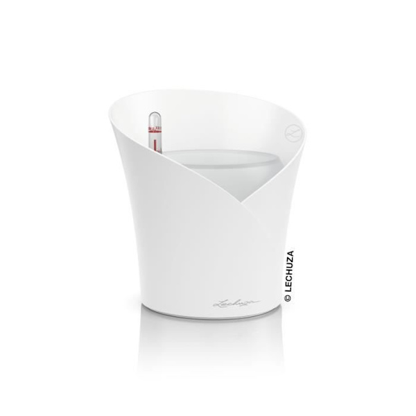 LECHUZA Kruka ORCHIDEA ALL-IN-ONE Matt vit