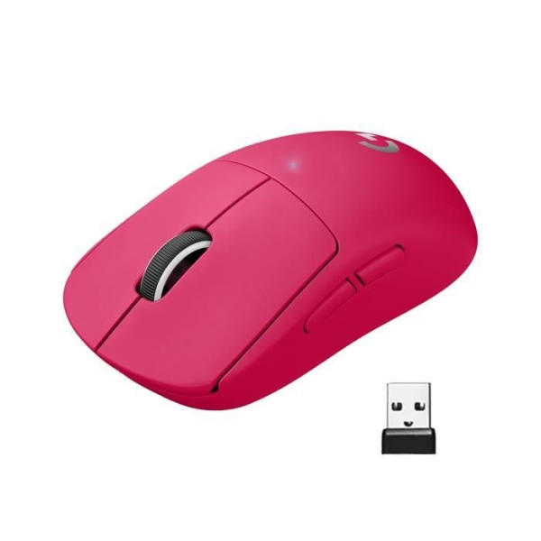 Logitech G Wireless Gaming Mouse - G PRO X SUPERLIGHT Ultra Light, PC/Mac-kompatibel - Rosa
