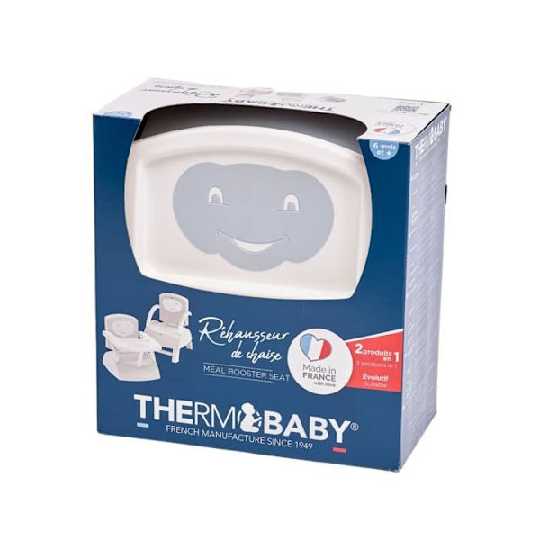 THERMOBABY BOOSTER av stol 2 i 1 charmig grå