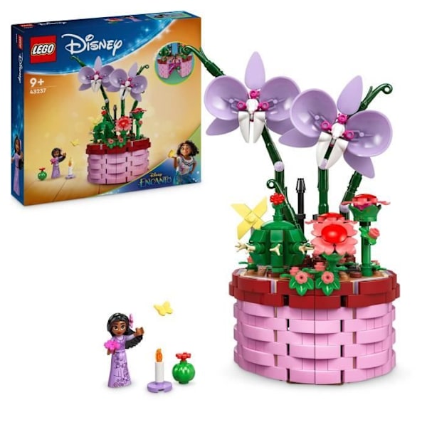 LEGO | Disney Encanto 43237 Isabelas blomkruka, filmkaraktär minidocka