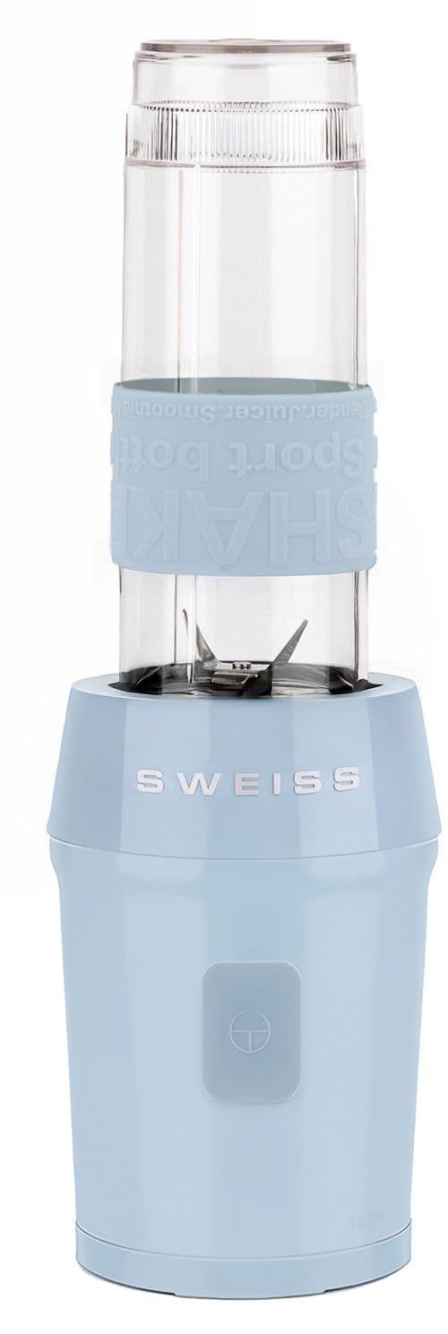 Minimixer - SCHWEIZ - MOOV6 - 300 W - 570 ml - 2 flaskor - Blå