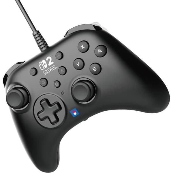 Trådbunden kontroll - HORI - Horipad - Nintendo Switch och Switch 2 - Nintendo C-knapp - Programmerbara bakknappar - Svart