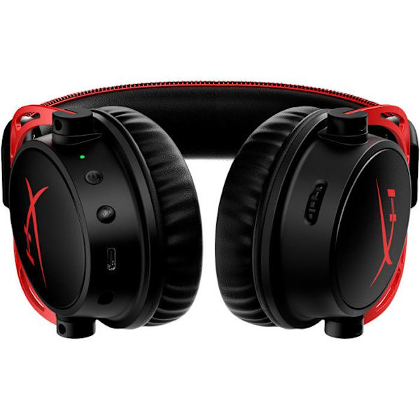 HyperX Cloud Alpha trådlöst spelheadset för PC - svart och rött