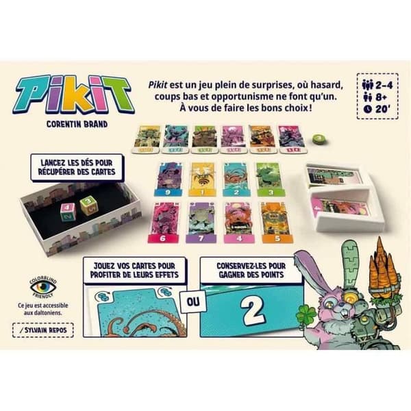 Brädspel - Pikit - Kaijus vs Mechas - Strategiskt - Spännande