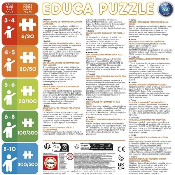 Pussel - EDUCA - Djurungar - 2 x 20 bitar
