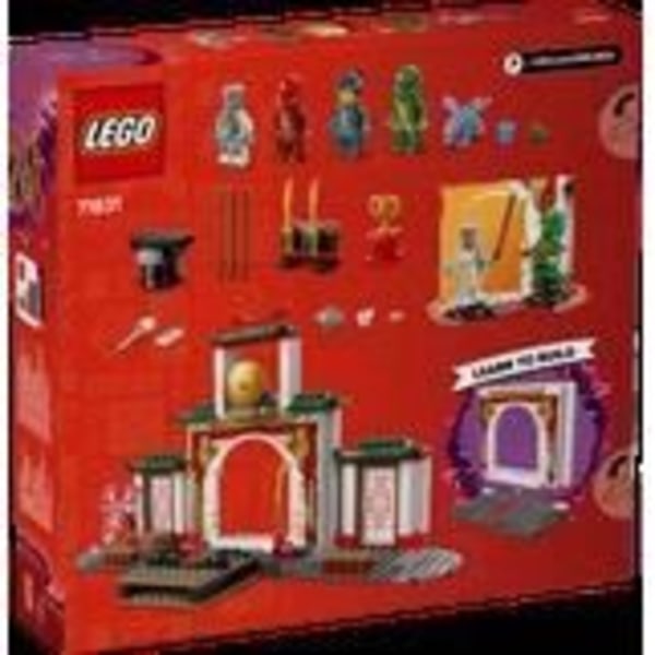 LEGO NINJAGO 71831 Ninja Spinjitzu Temple - Drakleksak för barn från 4 år och uppåt