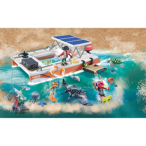PLAYMOBIL - 71623 - Övervakningsbåt